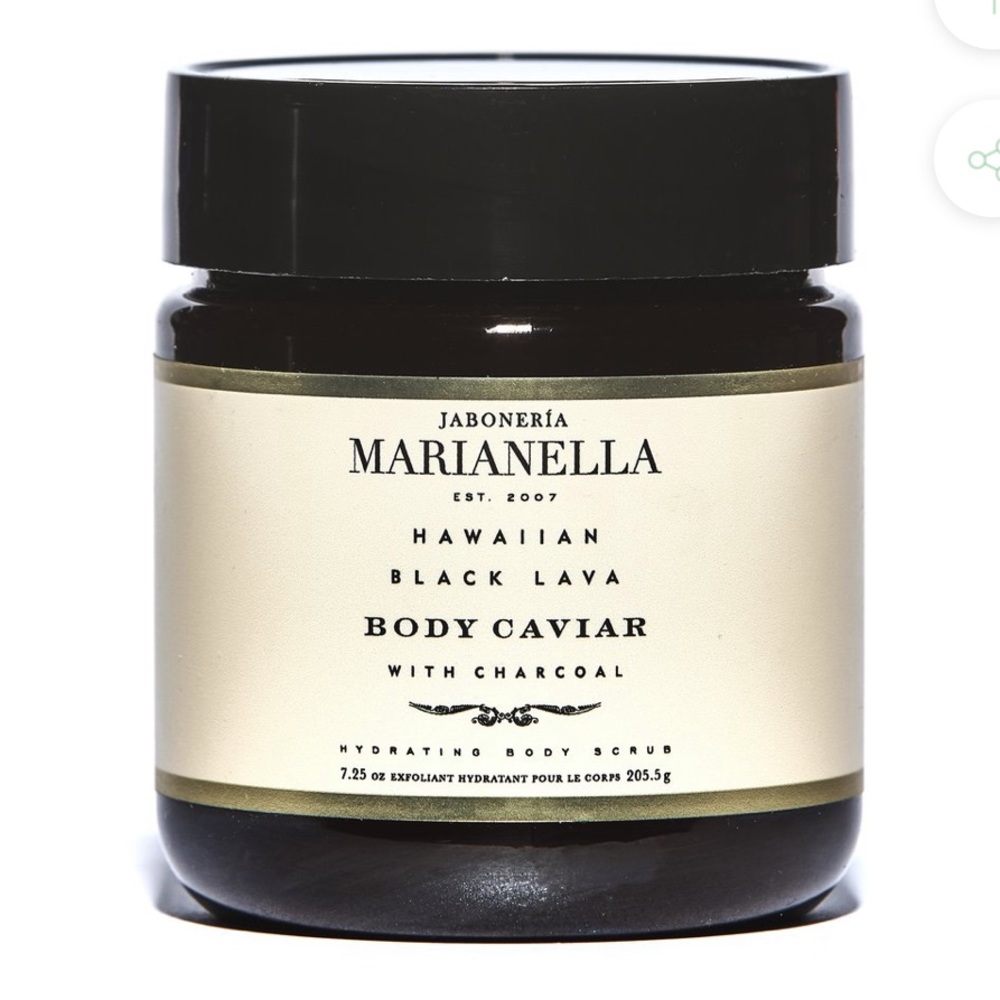 Jaboneria Marianella Black Lava Caviar Body Scrub
